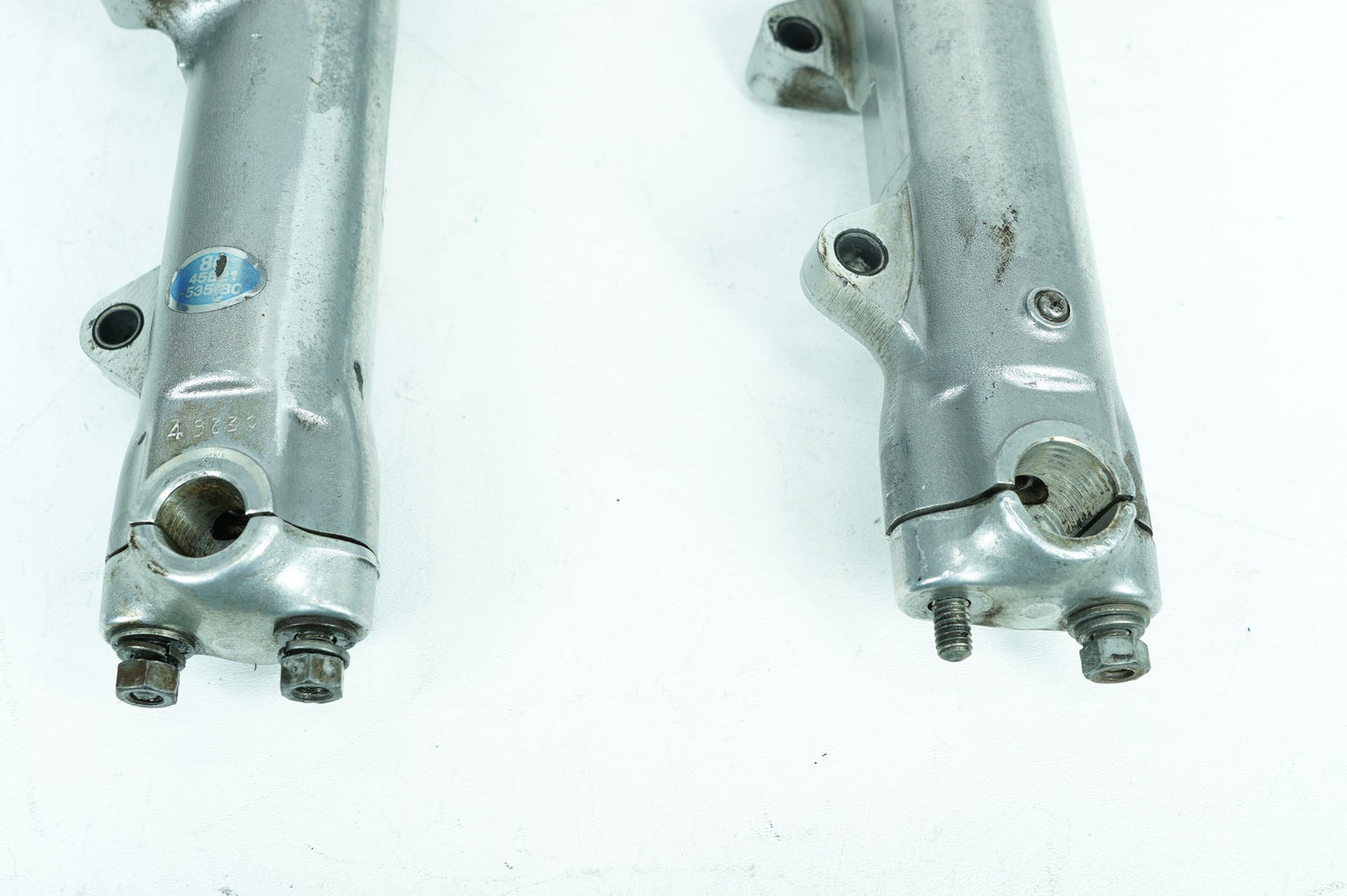 1984 - 1990 Harley-Davidson Sportster  Front Triple Tree Set & LH RH Fork Legs Sliders 45703-78