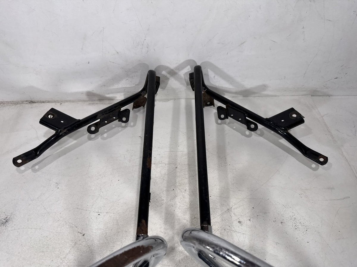 2013 Harley Street Glide Touring OEM Rear Left Right Saddlebag Guard Rails Bar