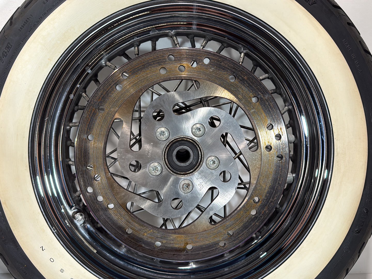 1999 - 2006 Harley-Davidson Touring Electra Glide Classic Front Rear Wheel Rim Tire Spoked 40975-05A