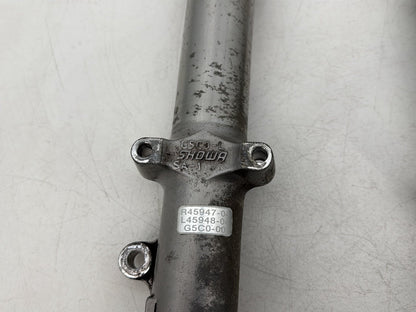 1999 - 2006 Harley-Davidson Dyna Super Glide Front Triple Tree Set & LH RH Fork Legs Sliders 45739-87 , 46076-04