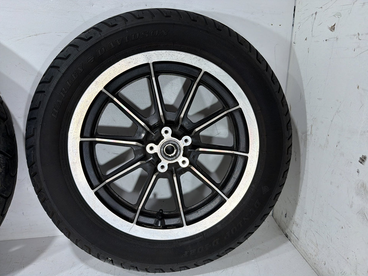 95 Harley Electra Glide Touring Classic Front & Rear Wheel Rim Tire MT90B16 16"