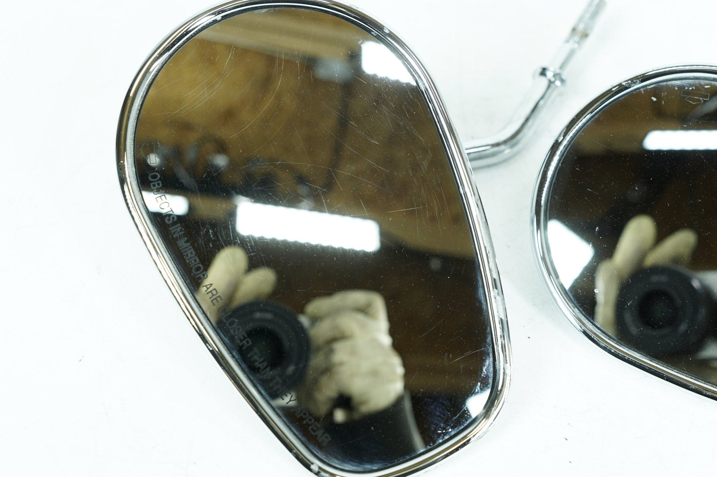1999 - 2006 Harley-Davidson Softail Deluxe Left Right Rear View Mirror   91840-03A