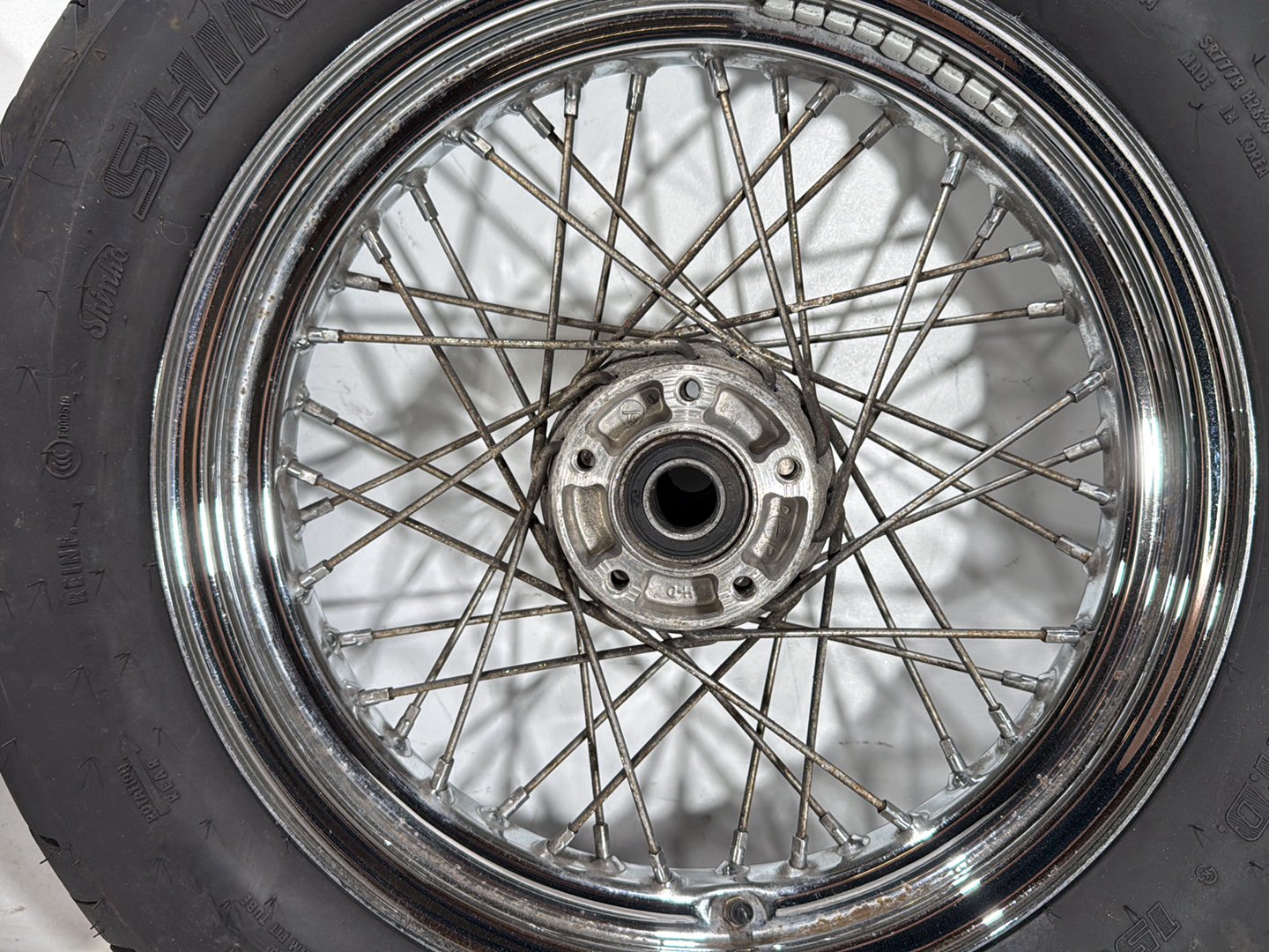 2006 Harley Touring FLHTCI Electra Glide Classic OEM Front Rear Wheel Rim Tire Spoked