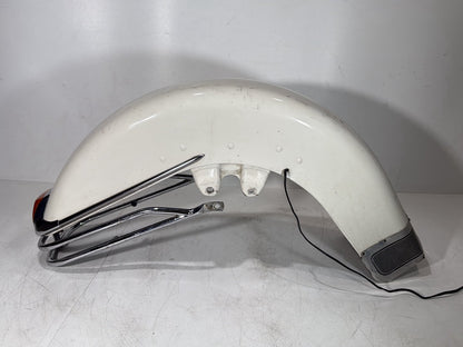 1999 - 2006 Harley-Davidson Touring Road King Police Front Wheel Fender Shell Panel w/ Front Fender Bumper Rail Cushion