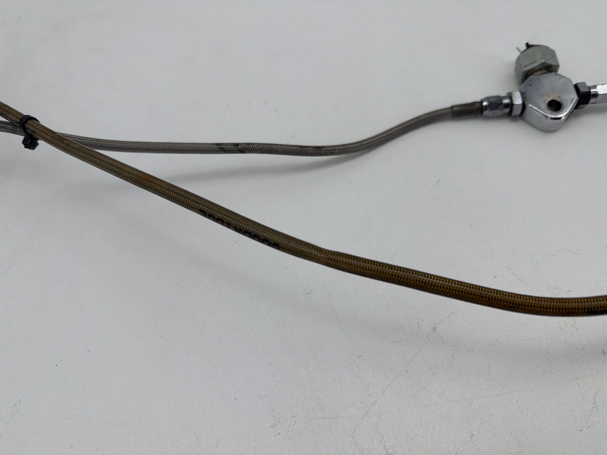 1994 Harley Softail Custom FXSTC OEM Rear Brake Hose Line Pipe