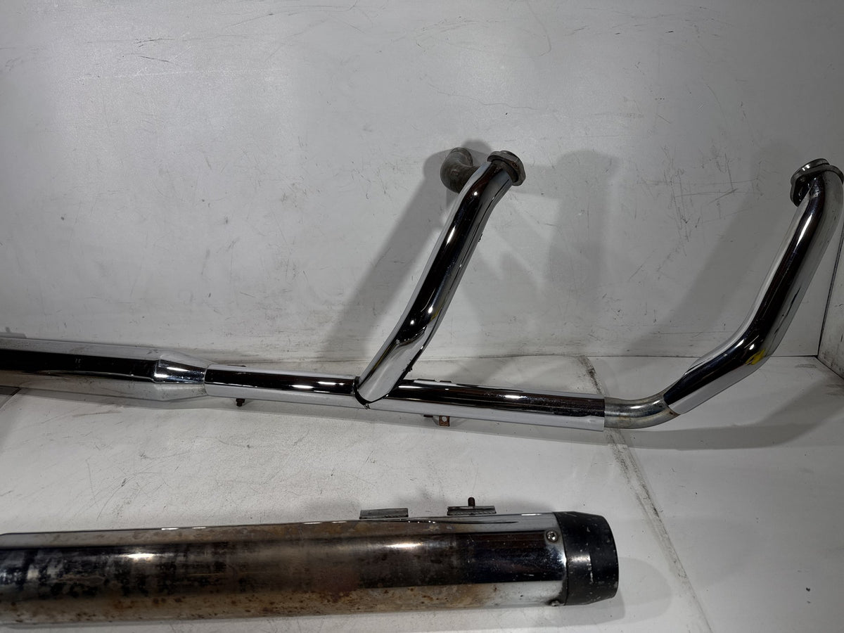 2001 Harley Electra Glide Touring Classic Exhaust Header Pipes Muffler RINEHART