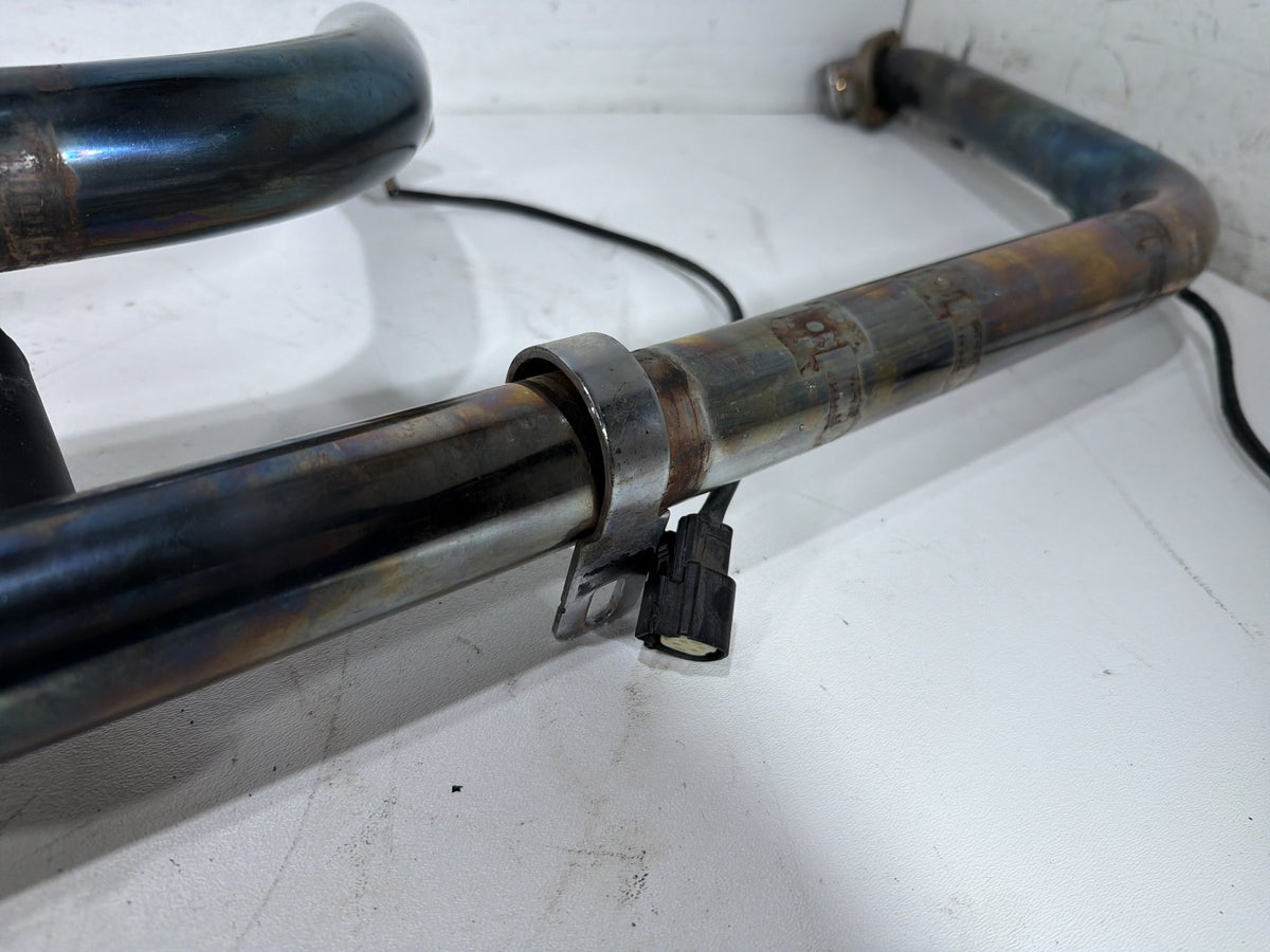 2014 Harley Softail Slim FLS OEM Exhaust Header Pipes Muffler