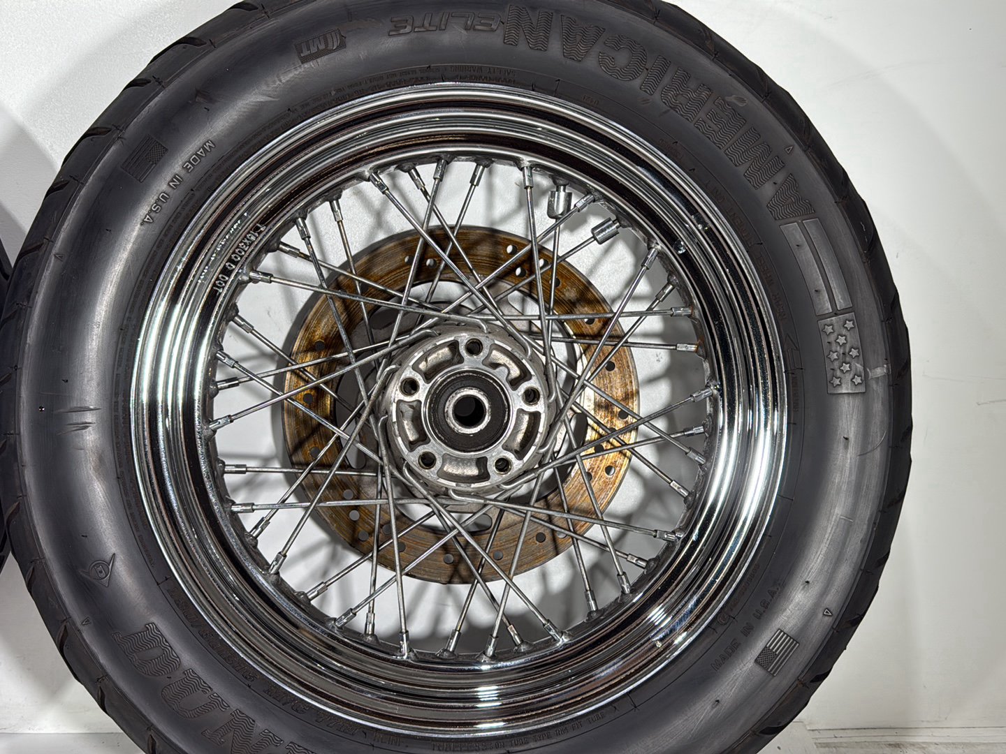 2005 Harley Heritage Softail Front Rear Wheel Rim Tire 130/90B16 150/80B16 16"