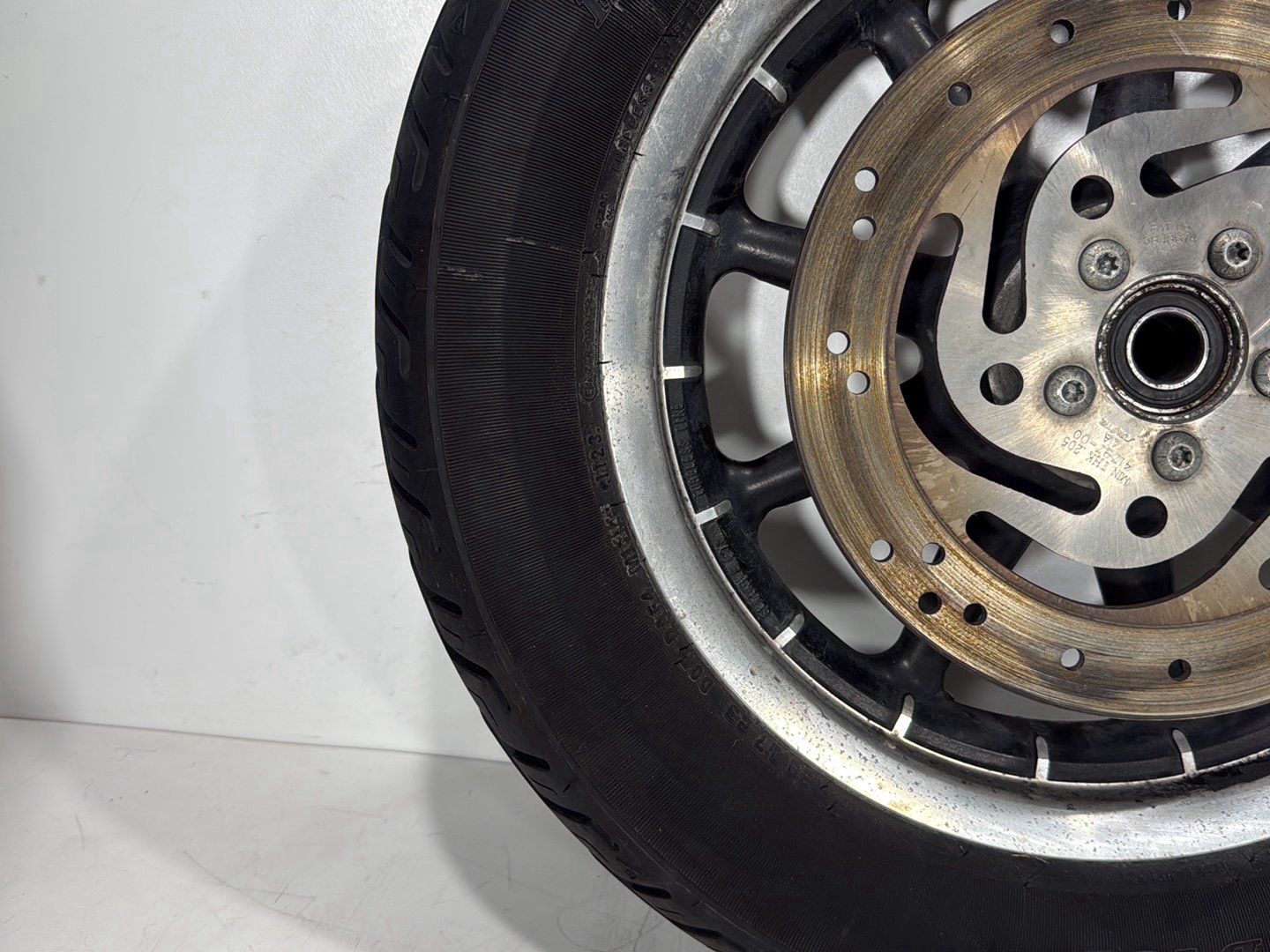 2004 Harley Touring FLHT Electra Glide OEM Front & Rear Wheel Rim Tire
