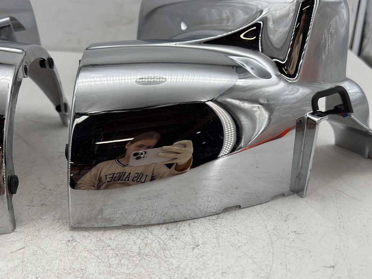 2007 Harley Road King Touring FLHR OEM Left & Right Headlamp Nacelle Covers