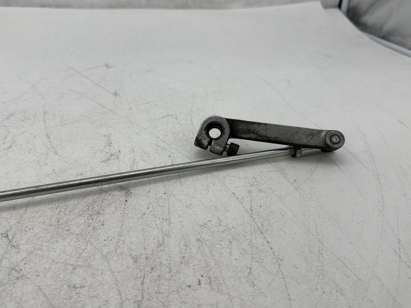 1997 Harley Softail Fat Boy FLSTF OEM Gear Shifter Lever Arm w/ Rod linkage