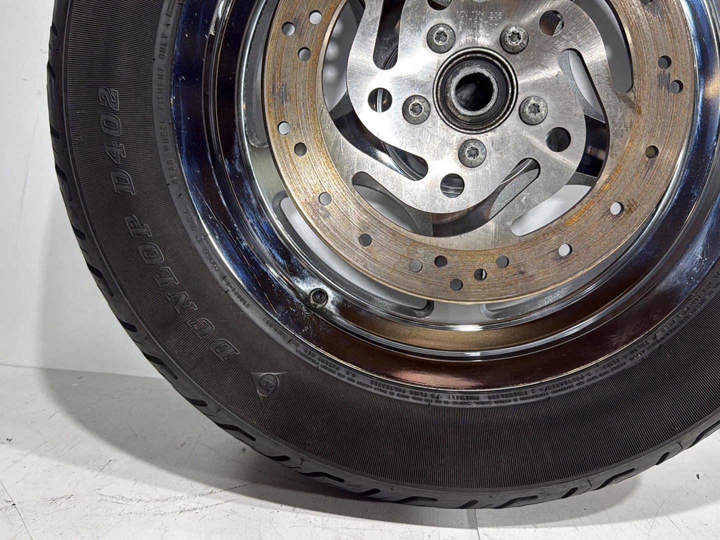 2007 Harley Electra Glide Touring FLHTCUI OEM Front & Rear Wheel Rim Tire 16"