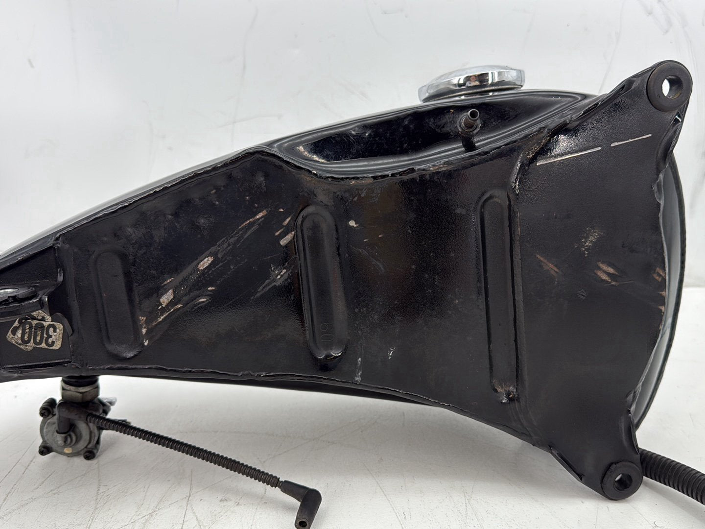 1997 Harley Softail Heritage Classic Left Fuel Gas Tank Gasoline Reservoir