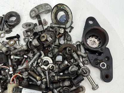1984 - 1998 Harley-Davidson Touring Electra Glide Classic Hardware Bolts Nuts & Brackets w/ Left Right Fork Swingarm Brackets