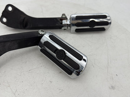 2007 - 2017 Harley-Davidson Dyna Super Glide Custom Passenger Left & Right Foot Pegs 50130-95A