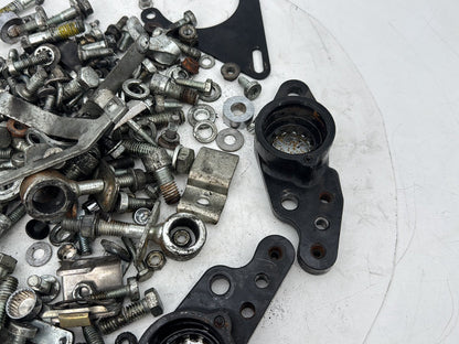 1999 - 2006 Harley-Davidson Touring Electra Glide Classic Hardware Bolts Nuts & Brackets w/ Left Right Swingarm Brackets