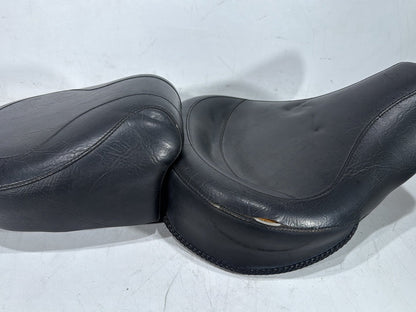 2000 Harley Dyna FXDWG Wide Glide OEM Passenger Rider Driver Seat Saddle