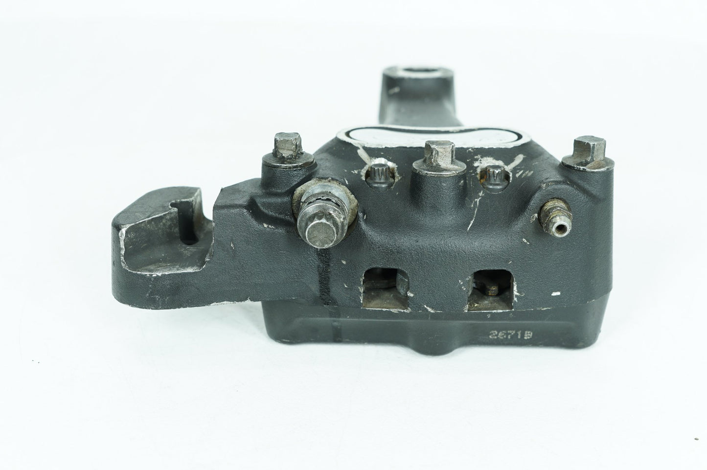 2002 Harley Softail FLSTFI Fat Boy OEM Rear Back Brake Caliper
