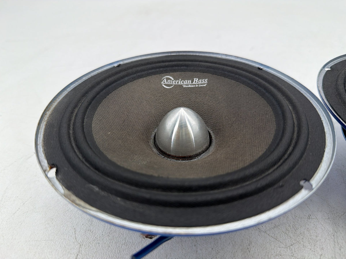 2002 Harley Electra Touring Left Right Sound Audio Speakers American Bass 6.5”