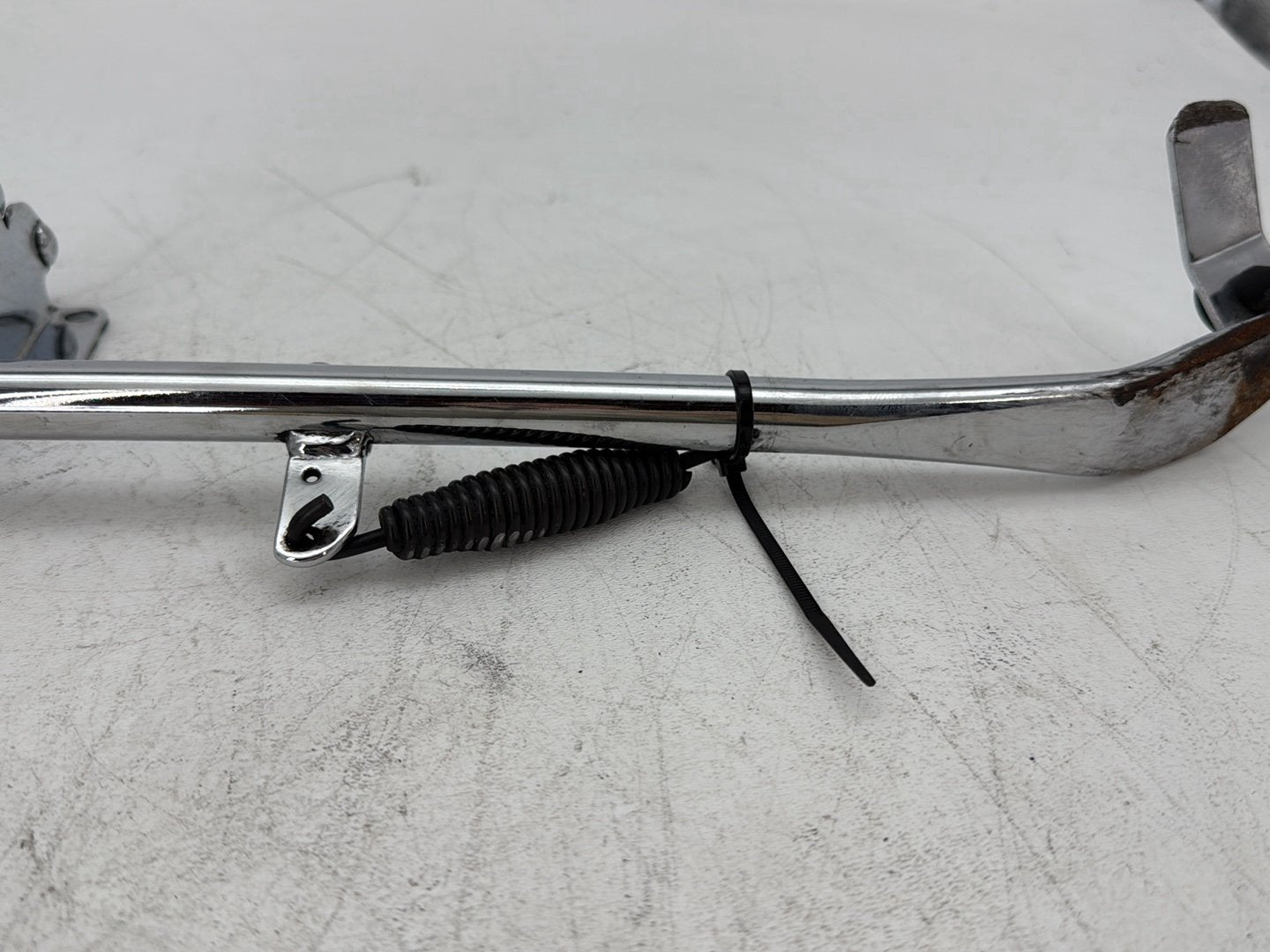 1997 Harley Softail Fat Boy FLSTF OEM Left Side Jiffy Kick Stand & Spring