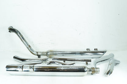 1984 - 1998 Harley-Davidson Touring Electra Glide Ultra Exhaust Header Pipes Muffler  	65627-95A