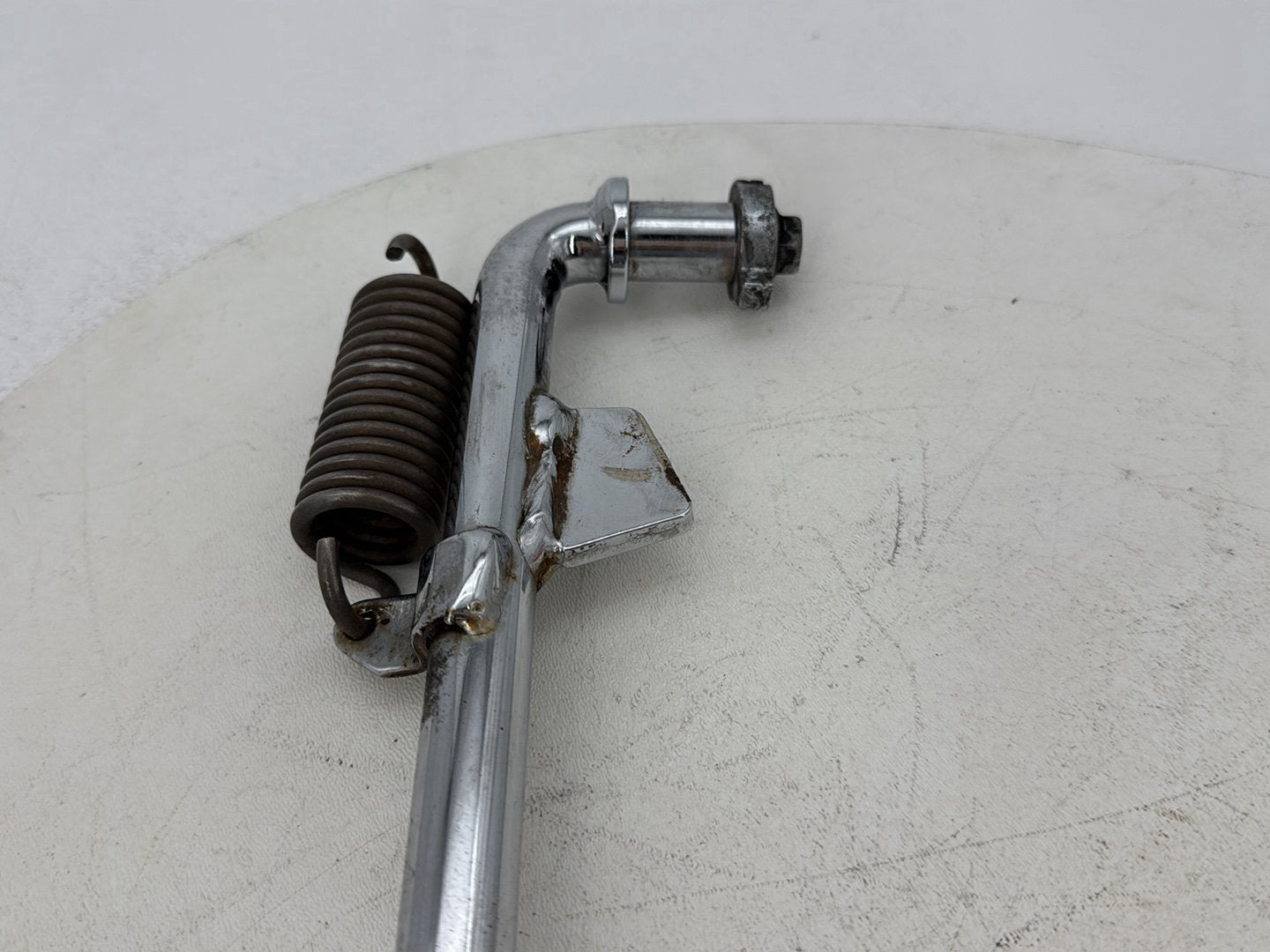 2012 Harley Dyna Fat Bob FXDF 103 OEM Left Side Jiffy Kick Stand & Spring