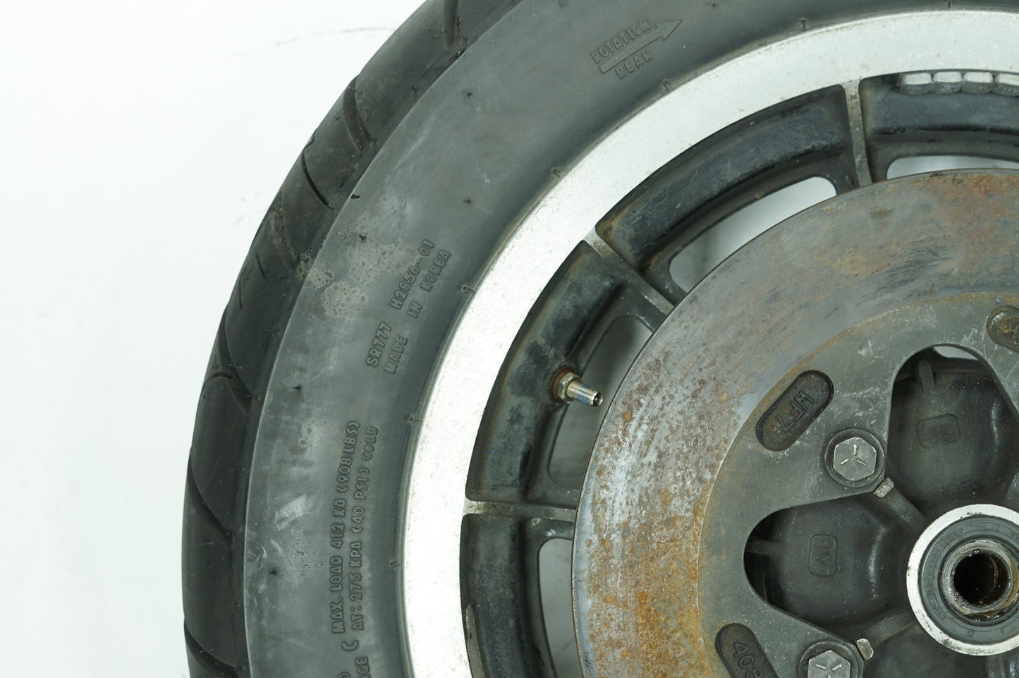 1984 - 1998 Harley-Davidson Touring Electra Glide Sport Rear Wheel Rim Tire  	43402-87A