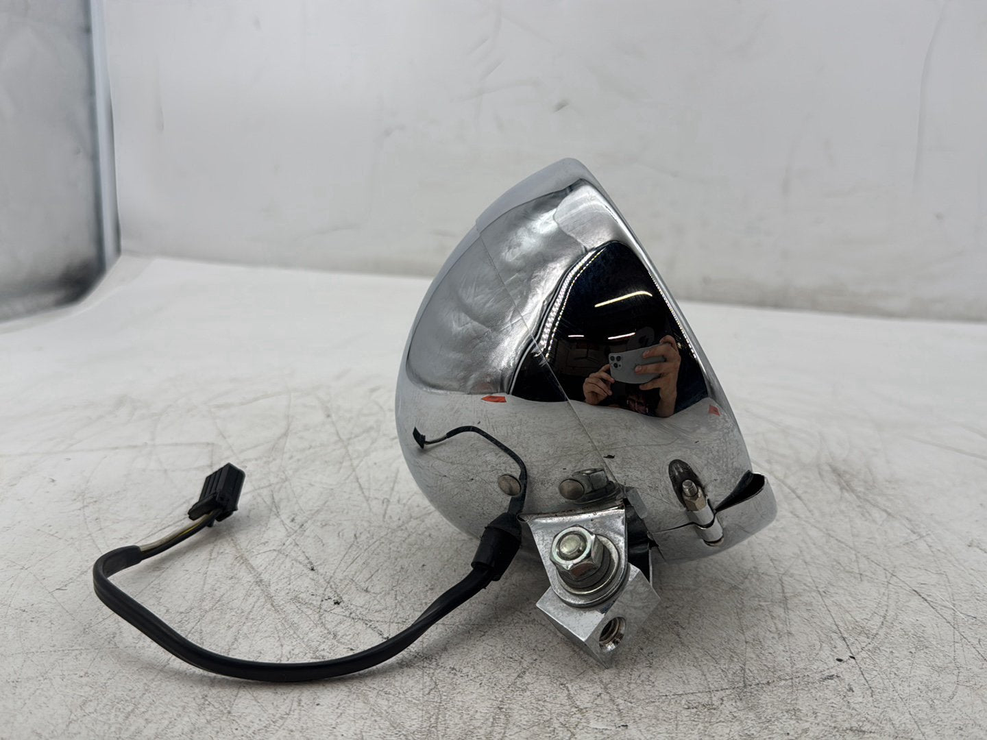 2003 Harley Dyna Wide Glide FXDWG OEM Headlight Headlamp Head Light Halogen