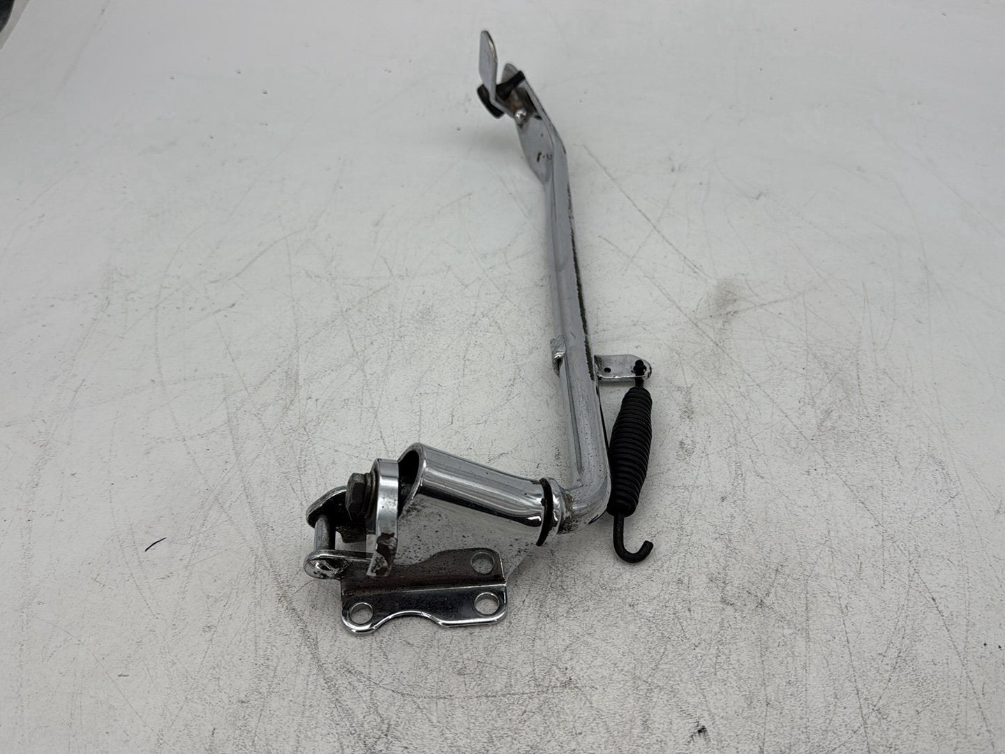 1998 Harley Softail Custom FXSTC OEM Left Side Jiffy Kick Stand & Spring
