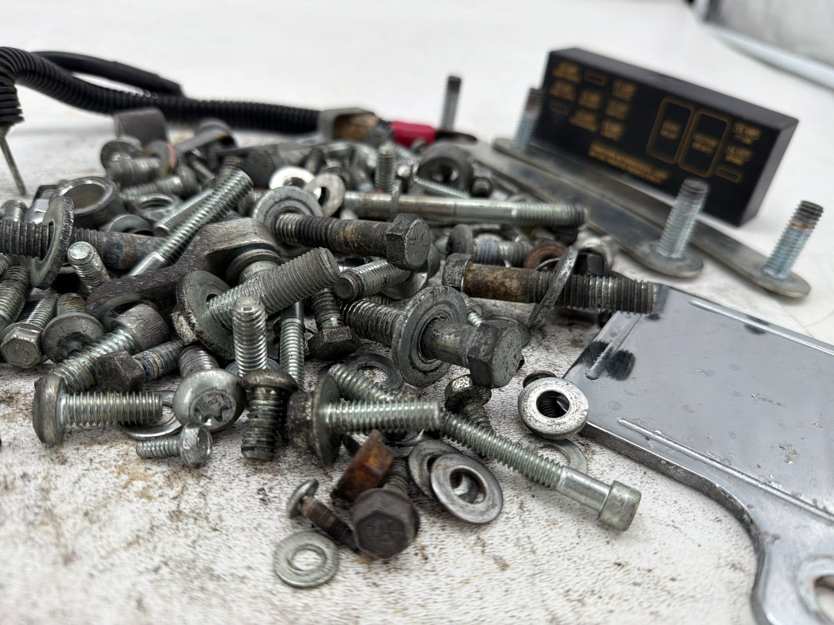 2001 Harley Softail Deuce FXSTD OEM Hardware Bolts Nuts & Brackets