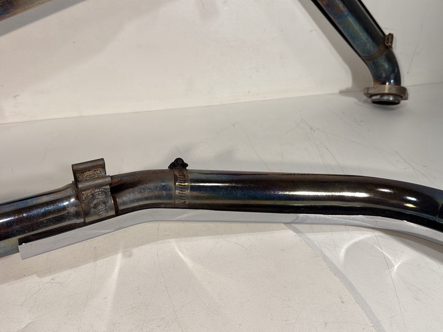 1999 - 2006 Harley-Davidson Softail Heritage Exhaust Header Pipes Muffler 65401-00B
