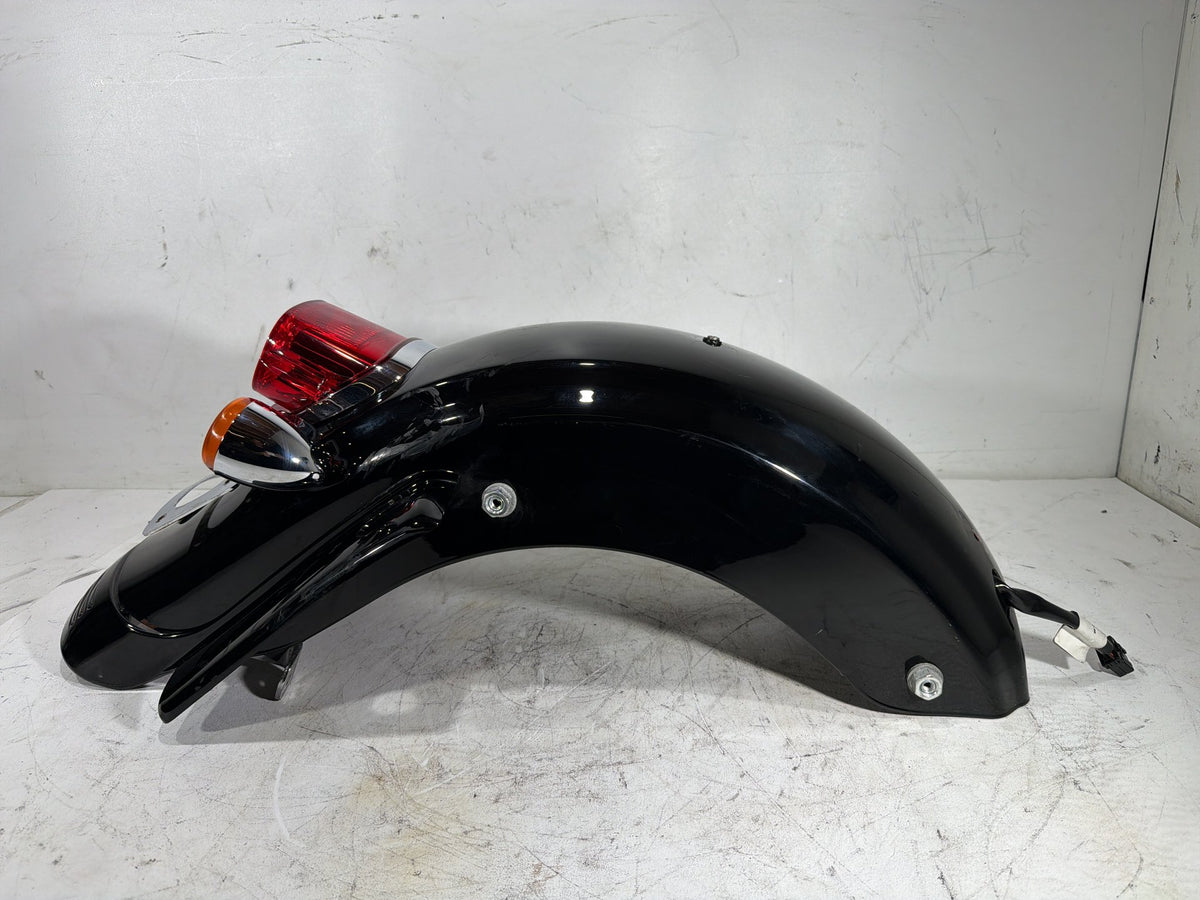 2009 Harley Street Glide Touring FLHX OEM Rear Wheel Fender & Turn Signals Bar
