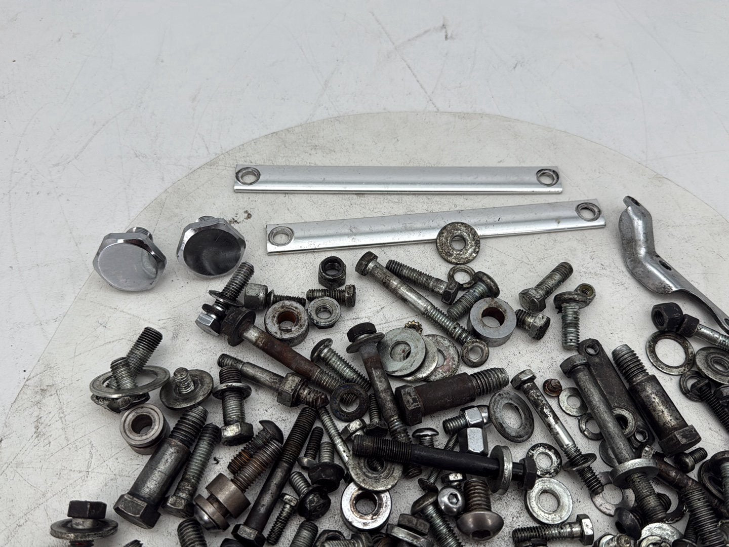 1997 Harley Softail Fat Boy FLSTF OEM Hardware Bolts Nuts & Brackets