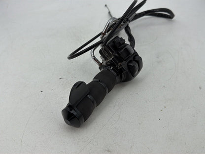 2007 - 2012 Harley-Davidson Touring Street Glide Right Engine Start Kill Switches Controls w/ Hand Grip, Idle Throttle Cables