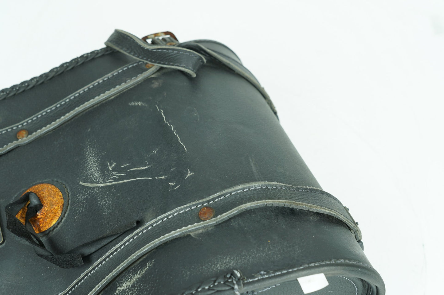 2013 - 2022 Harley-Davidson Sportster Custom Front Onboard Tool Bag Leather Storage Custom