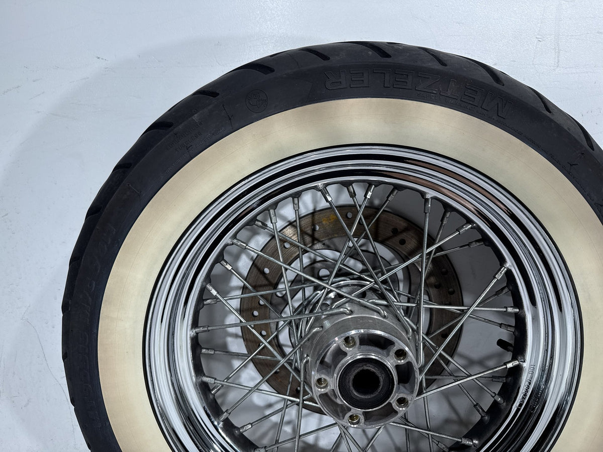 2004 Harley Road King Touring Classic OEM Front Rear Wheel Rim Tire Spoked 16"