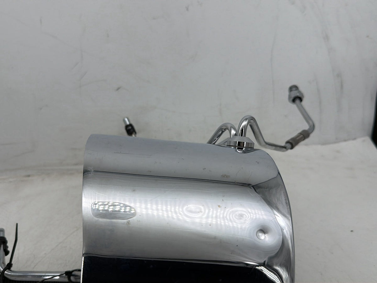 03 Harley Softail Deuce FXSTD OEM Oil Tank Reservoir Bottle Canister & Dipstick