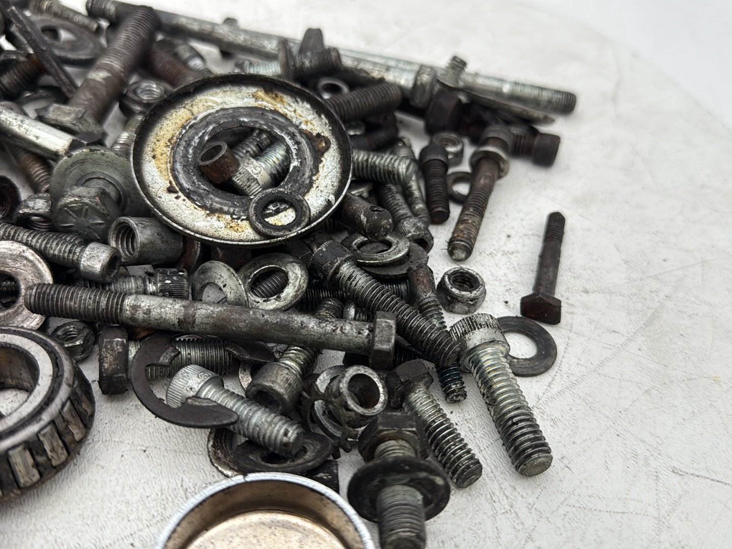 1993 Harley Sportster XLH883H Hugger 883 OEM Hardware Bolts Nuts & Brackets