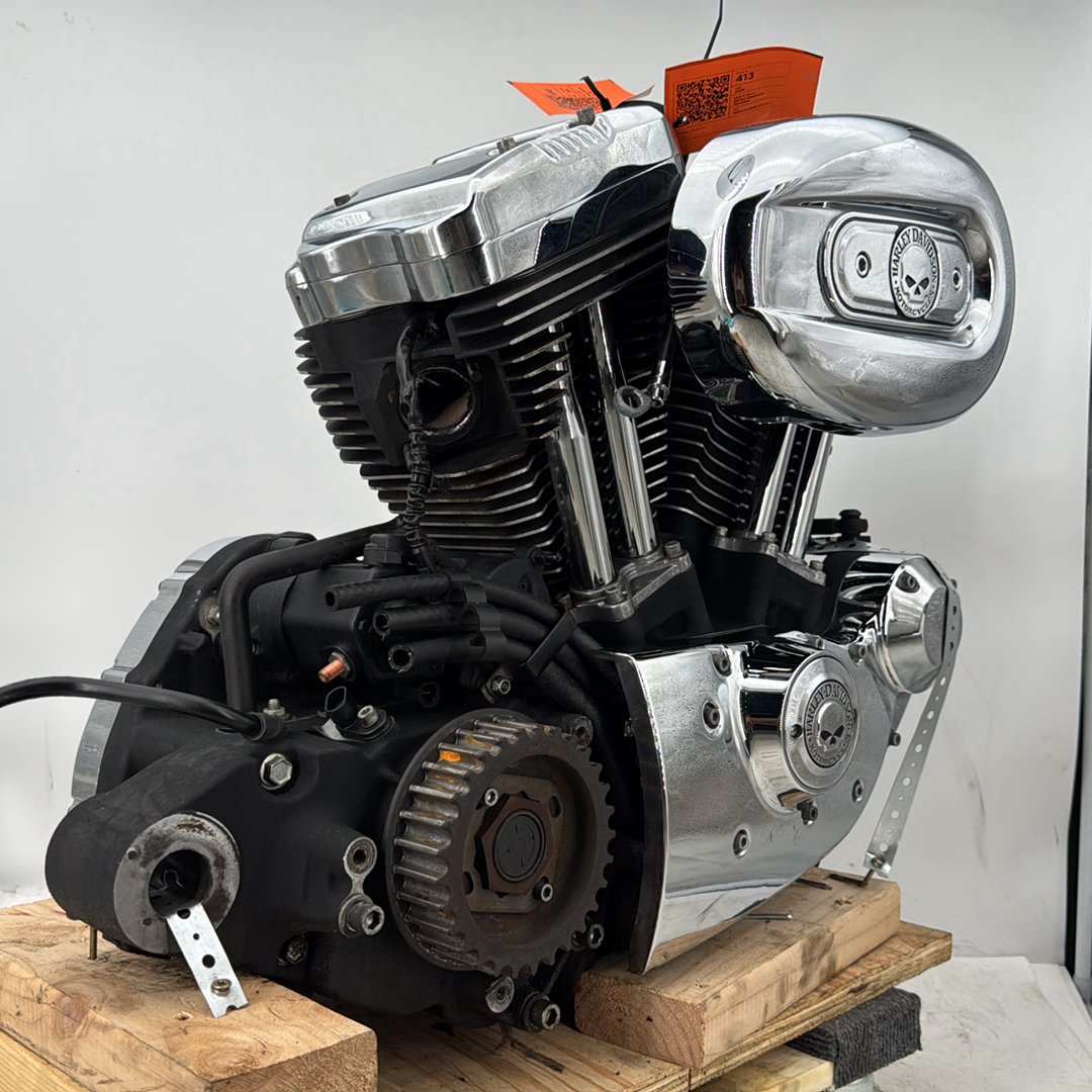 09 Harley Sportster XL1200 L 1200 Low OEM EFI 1200 Engine Motor Transmission 23K