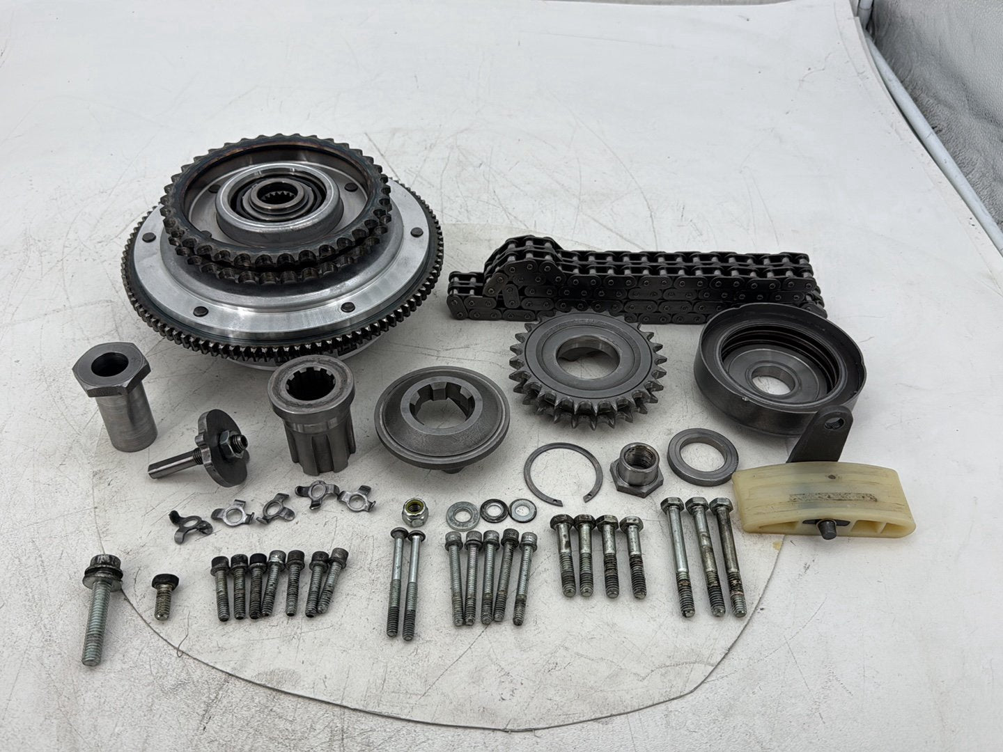 2003 Harley Dyna Wide Glide FXDWG OEM Clutch Basket Chain Tensioner Kit