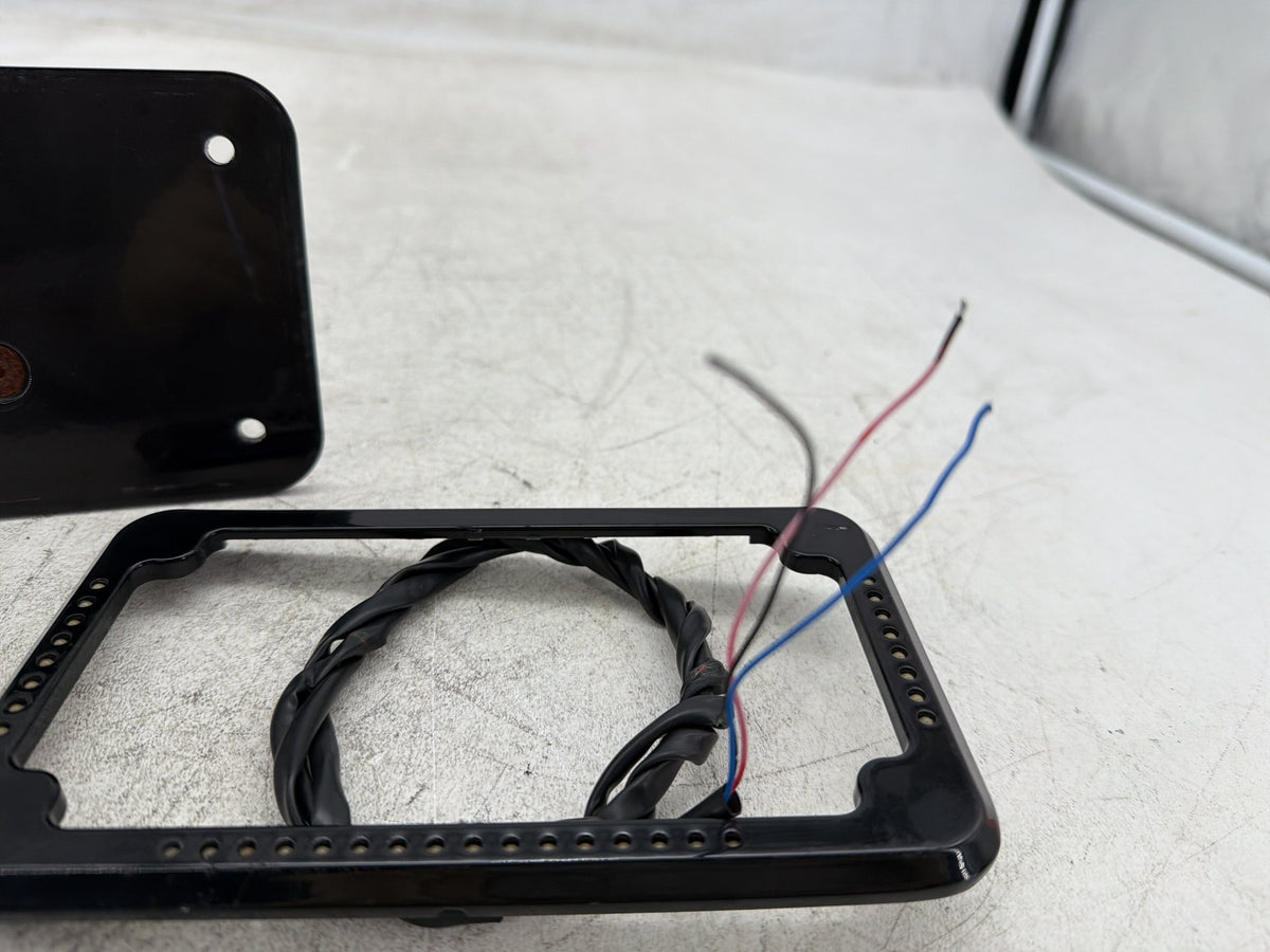 2012 Harley Dyna Fat Bob FXDF 103 OEM License Plate Bracket Stay Holder