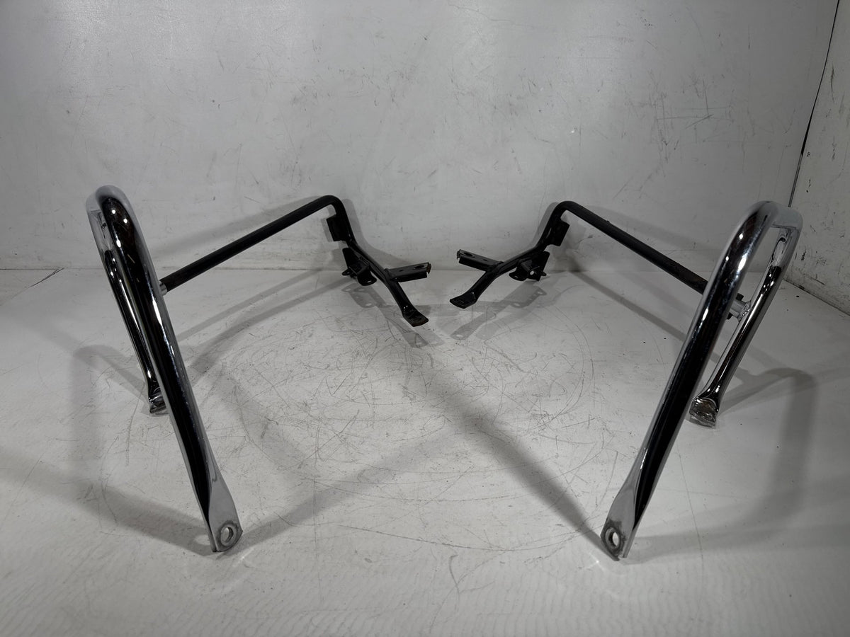 2012 Harley Electra Touring Ultra OEM Rear Left Right Saddlebag Guard Rails Bar