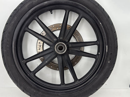 2007 - 2012 Harley-Davidson Dyna Super Glide Front Wheel Rim Tire  	40973-08