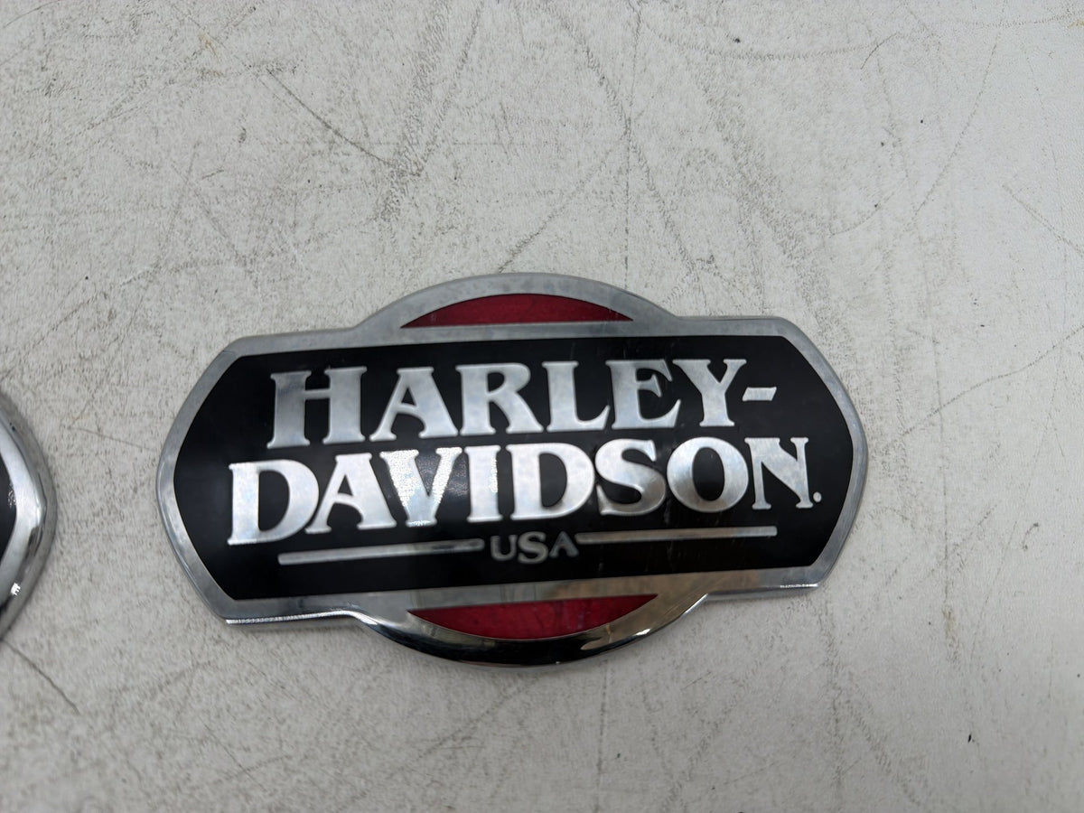 2013 Harley Electra Glide Touring FLHTCU OEM Fuel Tank Badges Trim Logo Sticker
