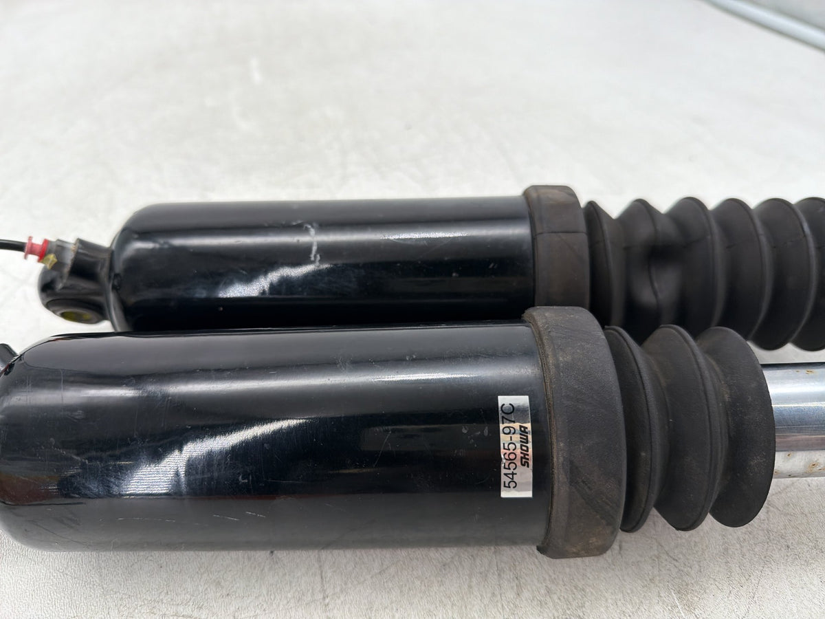 2008 Harley Electra Glide Touring Ultra OEM Rear Left Right Shock Absorbers 13"