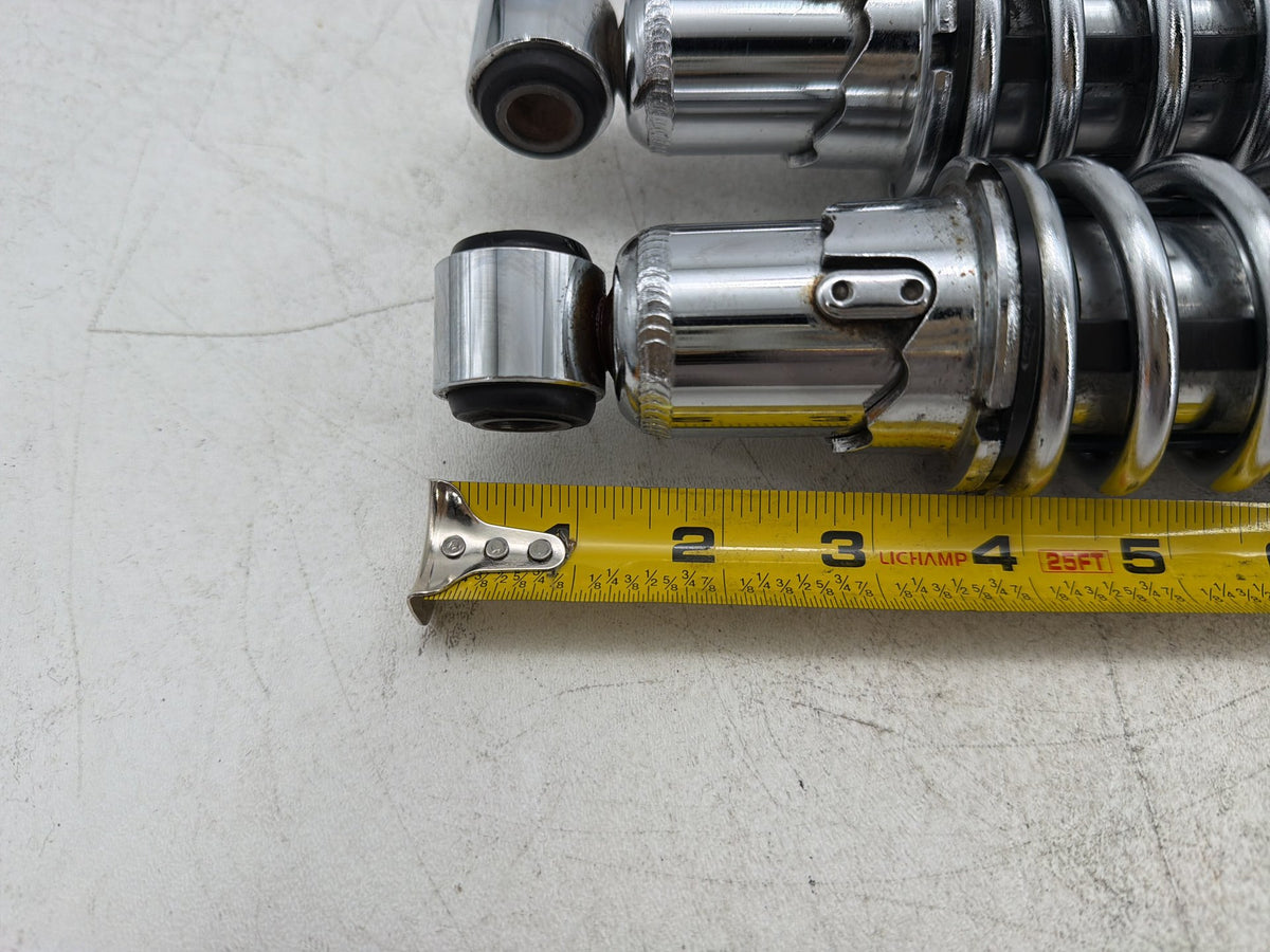 00 Harley Sportster 1200 Custom XL1200C Rear Left Right Shock Absorbers Low 12"