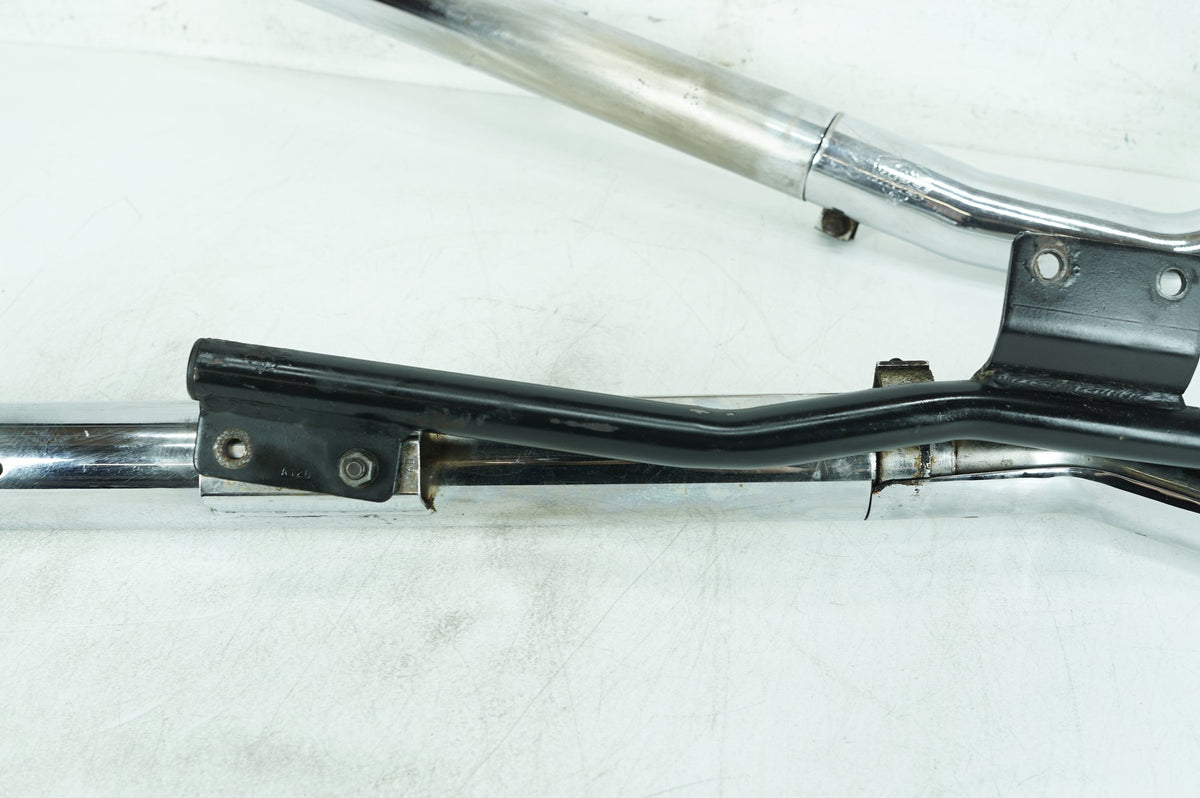 2002 Harley Softail FLSTF Fat Boy OEM Exhaust Header Pipes Vance & Hines