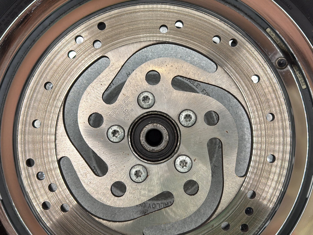 2003 Harley Sportster XL1200C 1200 Anniversary OEM Rear Wheel Rim Tire 130/90B16