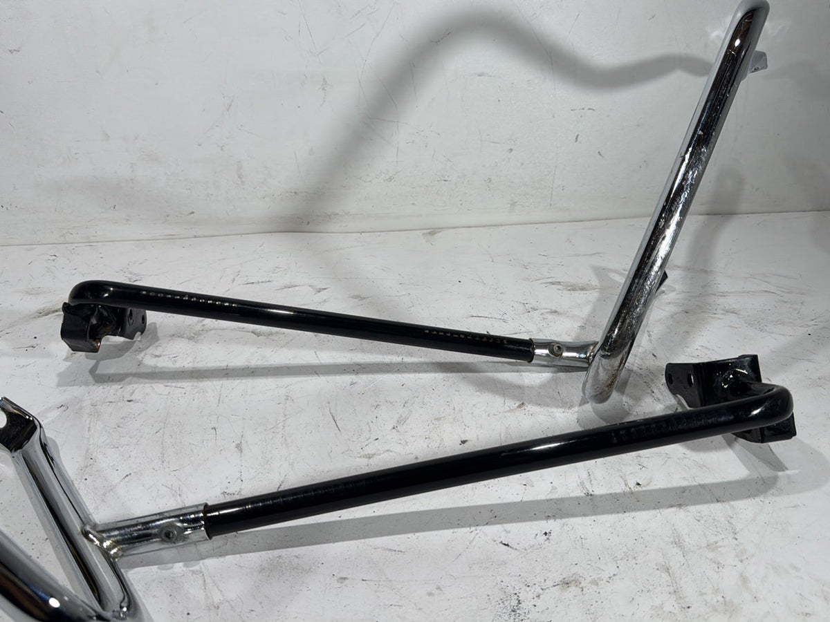 2015 Harley Electra Glide Touring Ultra Low OEM Rear Left Right Saddlebag Guard Rails Bar