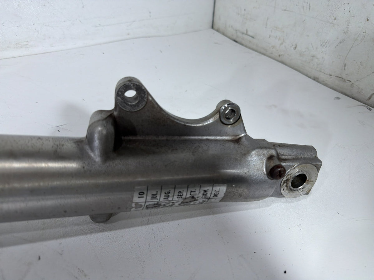 91 Harley Electra Glide Touring Front Triple Tree Set & LH RH Fork Legs Sliders